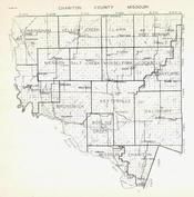 Chariton County, Cunningham, Yellow Creek, Clark, Bee Branch, Mendon, Salt Creek, Salisbury, Missouri State Atlas 1940c